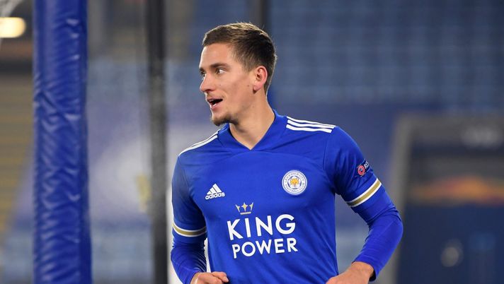 Dennis Praet (centrocampista Leicester City), ex obiettivo di calciomercato del Milan | AC Milan News (Getty Images) 