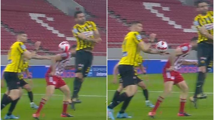 L’Olympiacos accusa l’AEK dopo il derby di Atene: “Non era fallo di Manolas…” - immagine 1