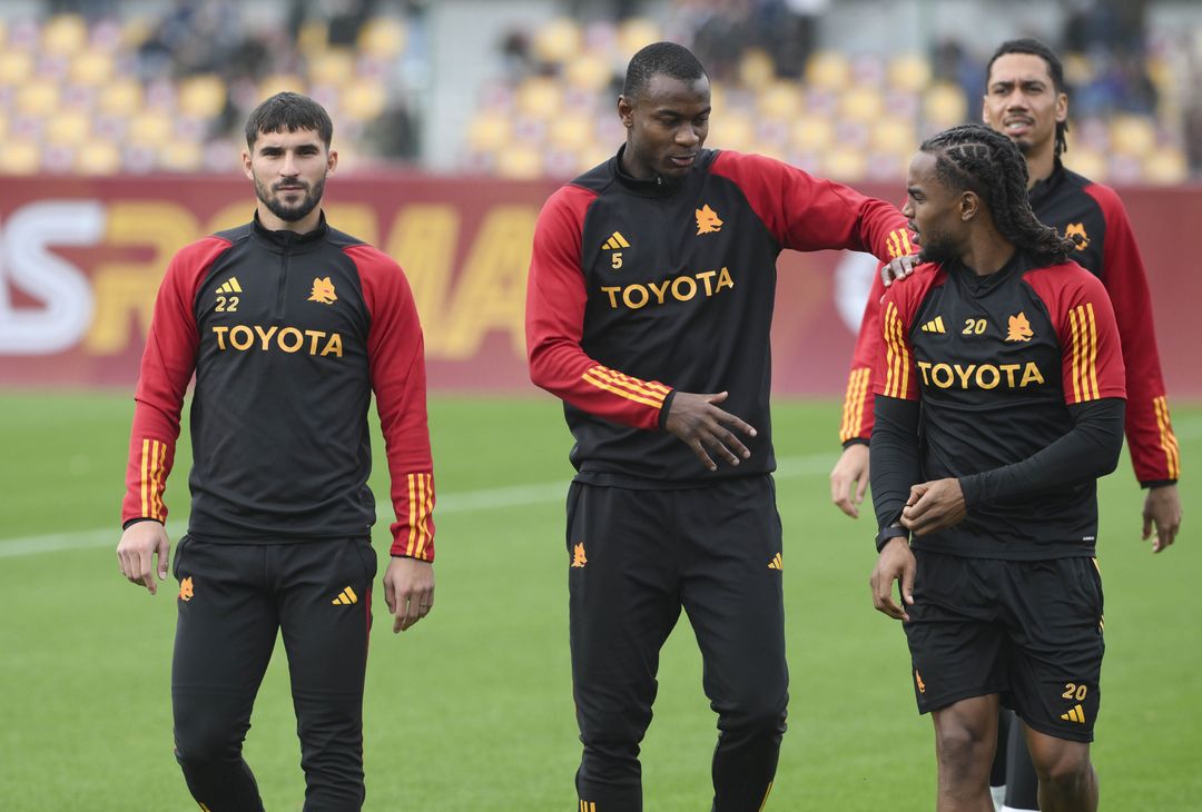 Roma in campo a due giorni dalla sfida con il Torino – FOTOGALLERY - immagine 16