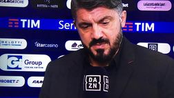 Gattuso: “Grandissimi complimenti al Milan. Dovevamo fare una prestazione gagliarda…”