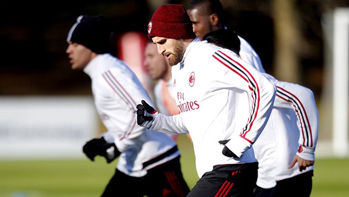 Il Milan in allenamento a Milanello (credits: acmilan.com) Il Milan in allenamento a Milanello (credits: acmilan.com)