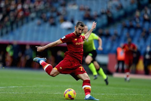Getty Images Mkhitaryan all'Olimpico
