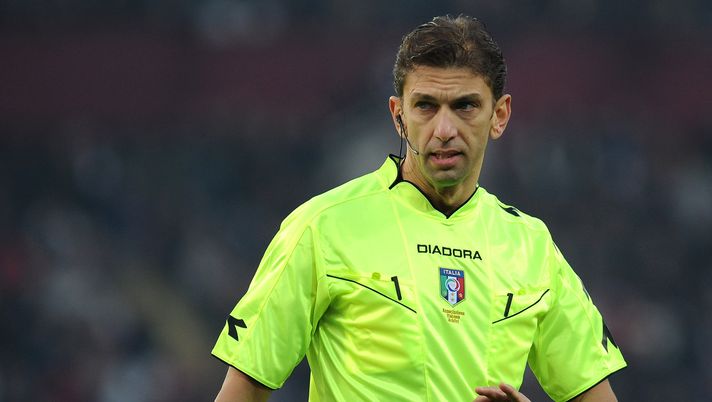TURIN, ITALY - DECEMBER 08:  Referee Paolo Tagliavento during the Serie A match between Torino FC and SS Lazio at Stadio Olimpico di Torino on December 8, 2013 in Turin, Italy.  (Photo by Valerio Pennicino/Getty Images) 