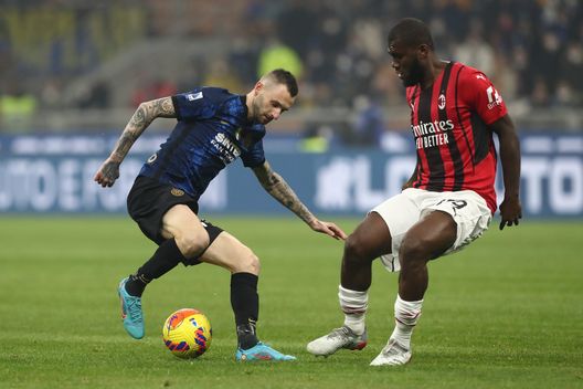 Franck Kessie e Marcelo Brozovic durante il derby Inter-Milan | Serie A News (Getty Images) Franck Kessie Marcelo Brozovic derby Inter-Milan | Serie A News