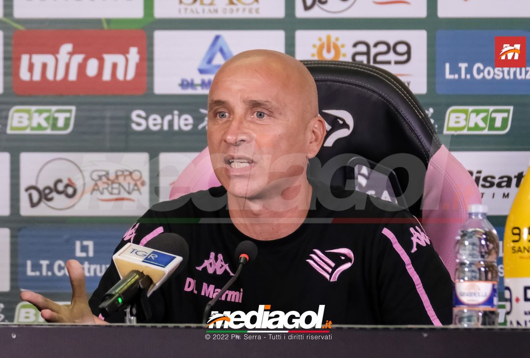 FOTO PALERMO, verso il Pisa: la conferenza di mister Corini (Gallery) - immagine 18