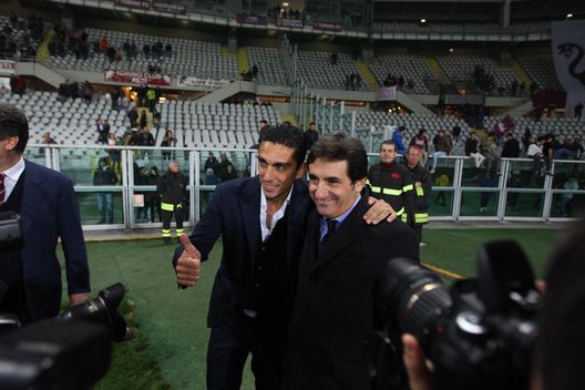  Cairo con Longo al termine della Supercoppa Primavera 