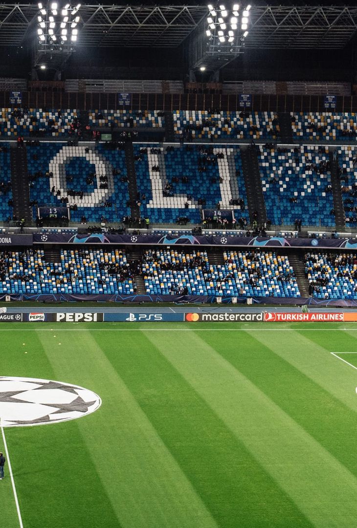 Tutto pronto per Napoli-Barcellona al Maradona