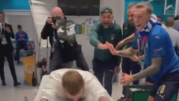 Italia campione d’Europa e De Rossi si tuffa in “scivolata” (VIDEO)