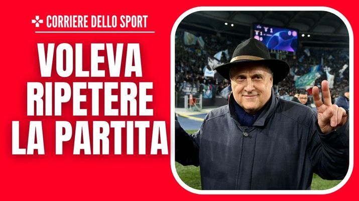 Claudio Lotito, presidente della Lazio Di Bello