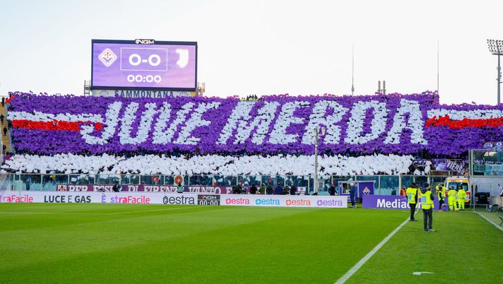 coreografia fiorentina-juventus