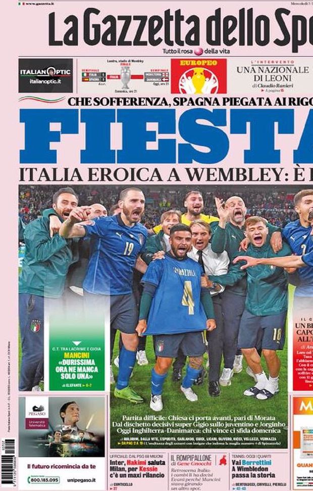 BUONGIORNO CITTACELESTE – LE PRIME PAGINE DEI PRINCIPALI QUOTIDIANI SPORTIVI – GUARDA 