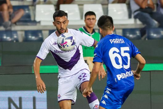 GERMOGLI PH: 21 AGOSTO 2022 EMPOLI STADIO CARLO CASTELLANI SERIE A EMPOLI VS FIORENTINA NELLA FOTO GONZALEZ Nico Gonzalez
