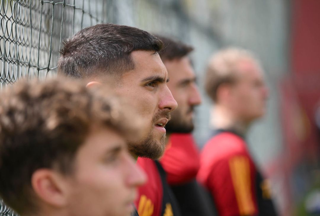 Roma, l’allenamento a due giorni dal Lecce: c’è Dybala – FOTO GALLERY - immagine 17