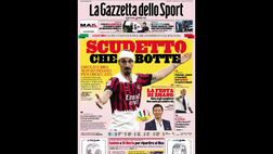 Prima Pagina, La Gazzetta dello Sport: “Scudetto che botte. Giroud e Ibra non…”