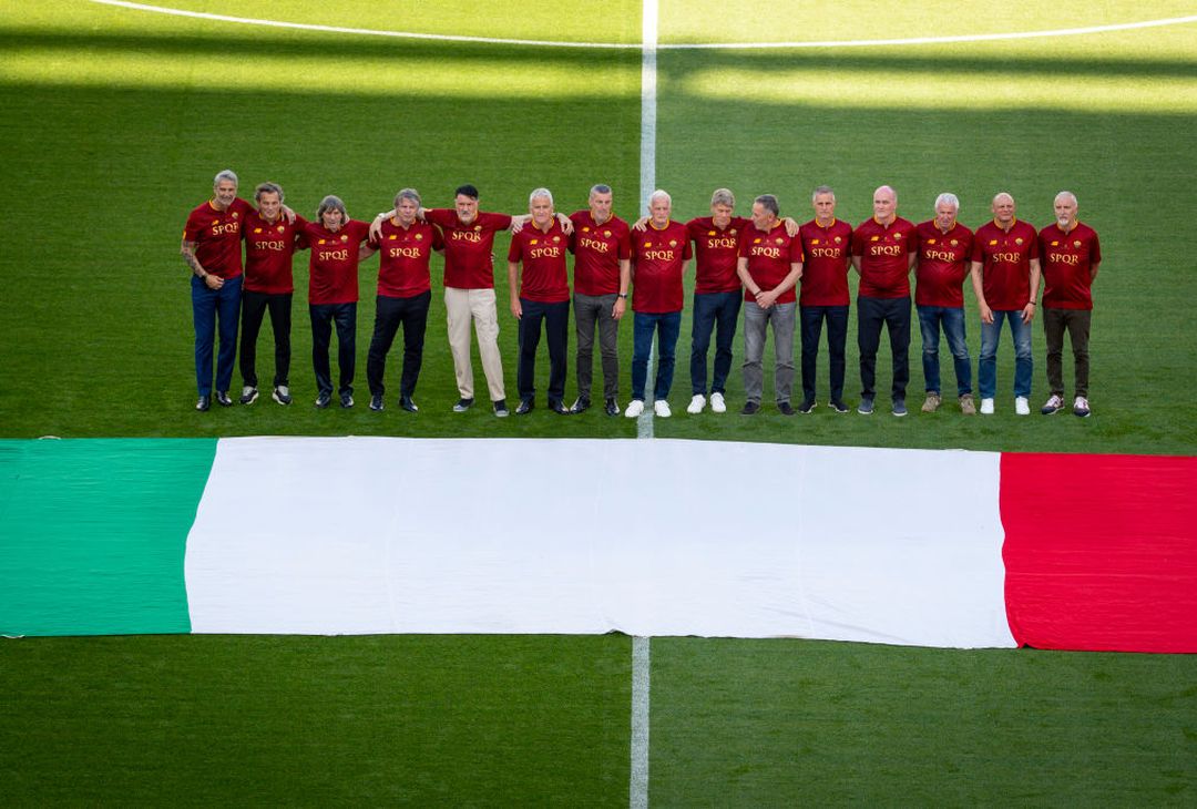 Roma, l’omaggio ai campioni d’Italia 82/83 – FOTO GALLERY - immagine 7