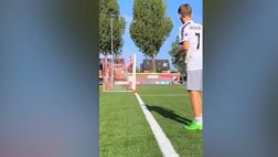 VIDEO / Maglia di CR7 e numero da urlo: la palla prende un effetto assurdo
