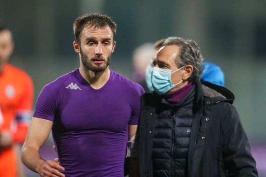 GERMOGLI PH: 5 FEBBRAIO 2021 FIRENZE STADIO ARTEMIO FRANCHI SERIE A FIORENTINA VS INTER NELLA FOTO MISTER PRANDELLI E PEZZELLA GERMOGLI PH: 5 FEBBRAIO 2021 FIRENZE STADIO ARTEMIO FRANCHI SERIE A FIORENTINA VS INTER NELLA FOTO MISTER PRANDELLI E PEZZELLA