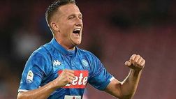 Napoli Udinese, ammonito Zielinski: salterà la Roma per diffida
