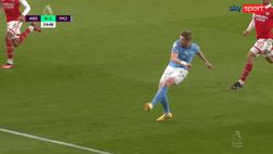 VIDEO Arsenal-Manchester City 1-3, gol e sintesi: De Bruyne riapre la Premier League