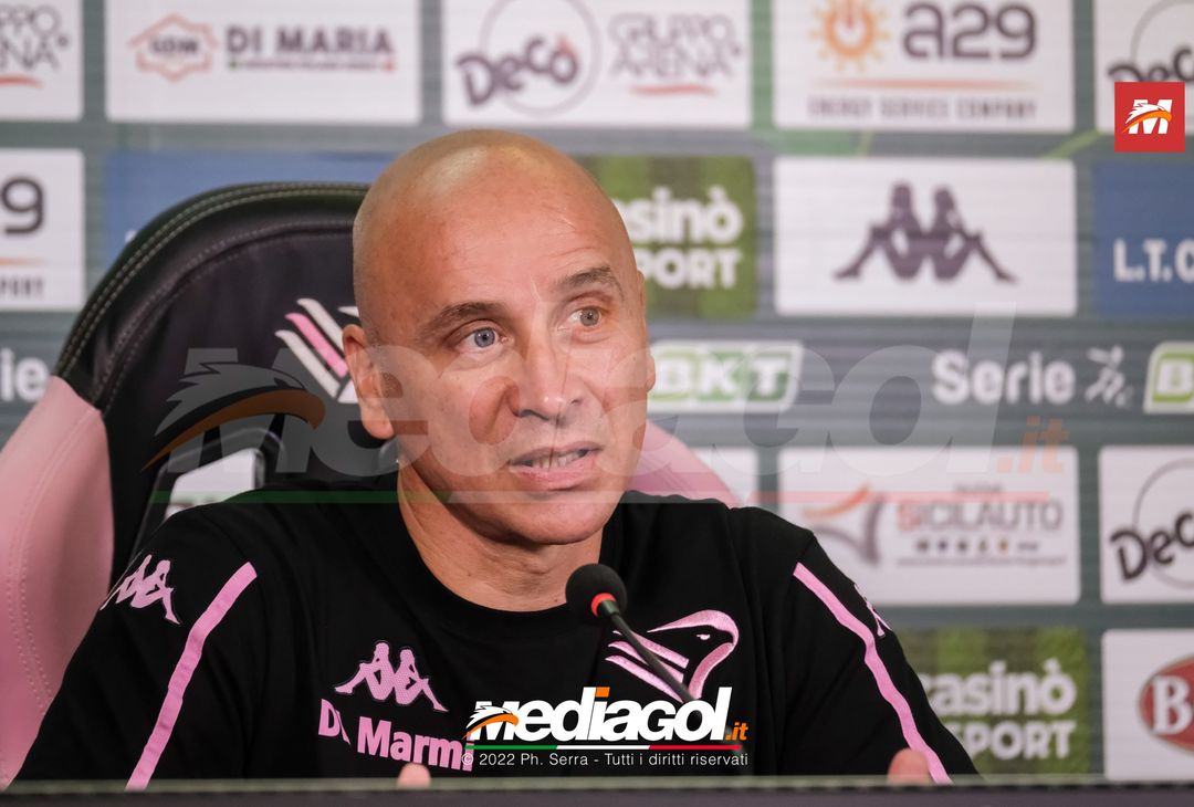 FOTO PALERMO, verso il Cosenza: Mister Eugenio Corini in conferenza stampa (Gallery) - immagine 20