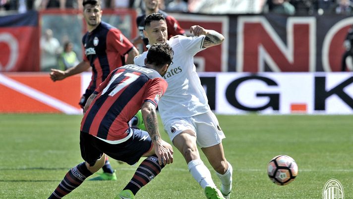 Gianluca Lapadula Crotone-Milan
