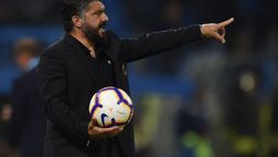 Lazio – Napoli, Gattuso in conferenza fa la conta degli infortunati