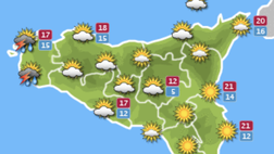 Meteo, Palermo: sereno e poco nuvoloso, le previsioni di martedì 23 novembre