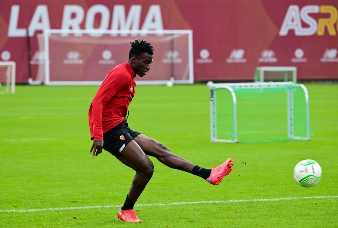 Trigoria: una Roma concentrata in vista dello Zorya – FOTO GALLERY - immagine 5