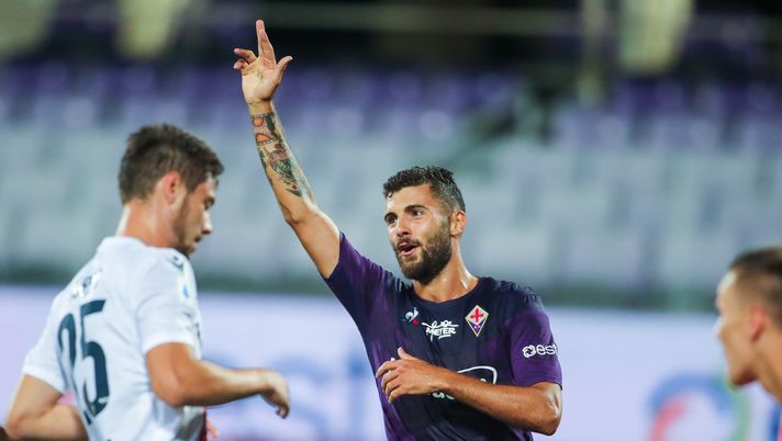 GERMOGLI PH: 29 LUGLIO 2020 FIRENZE STADIO ARTEMIO FRANCHI SERIE A FIORENTINA VS BOLOGNA NELLA FOTO CUTRONE 