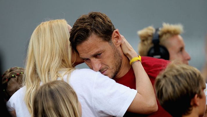 Lettera di addio totti