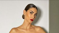 Look total black e tacchi vertiginosi: l’ultimo outfit di Melissa Satta