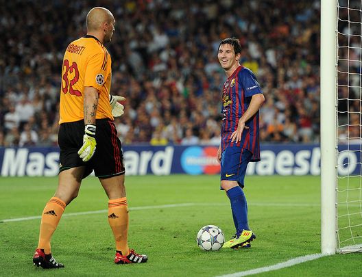 Abbiati Messi (getty images) Abbiati Messi (getty images)