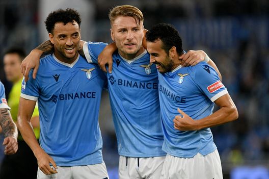 Felipe Anderson, Immobile e Pedro Felipe Anderson, Immobile e Pedro