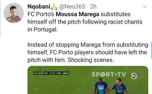 Il giocatore del Porto lascia il campo: oltre 7 milioni di visualizzazioni del video su Twitter 
