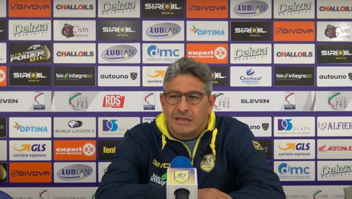 Juve Stabia, Padalino: &#8220;Puniti dall&#8217;inesperienza, ma nostro percorso ottimo. Quelle due ripartenze del Palermo&#8230;&#8221; 