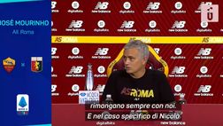 VIDEO Roma, Mourinho: “Migliorati col calciomercato. Zaniolo nostro almeno fino a…”