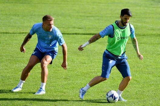Ciro Immobile e Luis Alberto Ciro Immobile e Luis Alberto