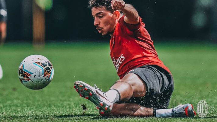 Ismael Bennacer a Milanello (credits: AC Milan) 