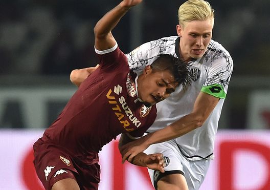 Martinez e Magnusson in Torino-Cesena Martinez e Magnusson in Torino-Cesena
