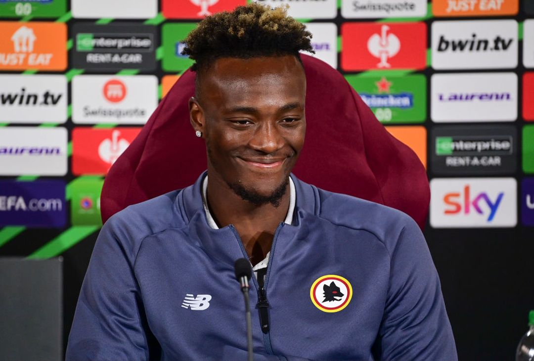 La conferenza stampa di Mourinho e Abraham –  FOTO GALLERY - immagine 16