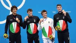 Olimpiadi, la staffetta 4×100 mista è di bronzo