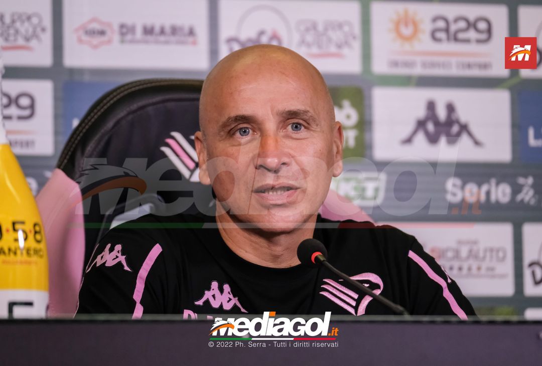 FOTO PALERMO, verso il Cosenza: Mister Eugenio Corini in conferenza stampa (Gallery) - immagine 5