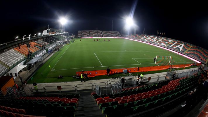 VENEZIA, ITALY - SEPTEMBER 27: A general view of stadium before the Serie A match between Venezia FC and Torino FC at Stadio Pierluigi Penzo on September 27, 2021 in Venezia, Italy. (Photo by Maurizio Lagana/Getty Images) venezia