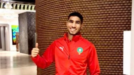 La foto pubblicata dalla Federazione marocchina