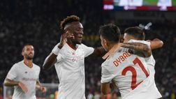 Roma cerca il Settebello e prova il primo allungo: Dybala-Abraham coppia decisiva