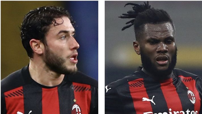 Davide Calabria (difensore AC Milan) e Franck Kessié (centrocampista AC Milan) | AC Milan News (Getty Images) 