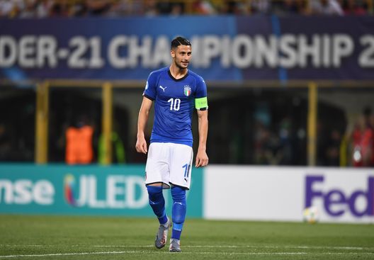 BOLOGNA, ITALY - JUNE 16: Rolando Mandragora of Italy looks on during the 2019 UEFA U-21 Group A match between Italy and Spain at Renato Dall'Ara stadium on June 16, 2019 in Bologna, Italy. (Photo by Claudio Villa/Getty Images) BOLOGNA, ITALY - JUNE 16: Rolando Mandragora of Italy looks on during the 2019 UEFA U-21 Group A match between Italy and Spain at Renato Dall'Ara stadium on June 16, 2019 in Bologna, Italy. (Photo by Claudio Villa/Getty Images)