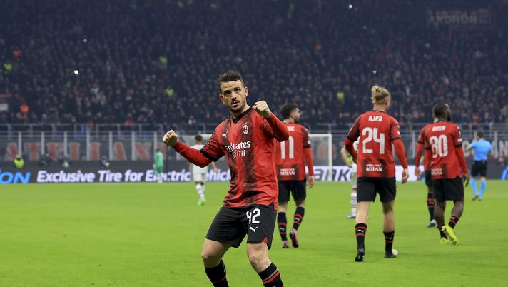 Alessandro Florenzi AC Milan Milan-Rennes 3-0 Europa League 2023-2024