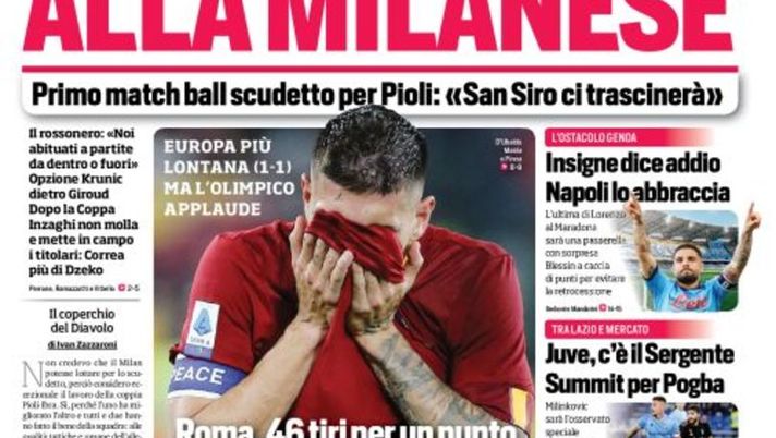Prima Pagina, Corriere dello Sport: “Alla milanese. Juve, summit per Pogba” - immagine 1