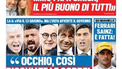 TUTTOSPORT – La prima pagina di oggi, 14 maggio 2020